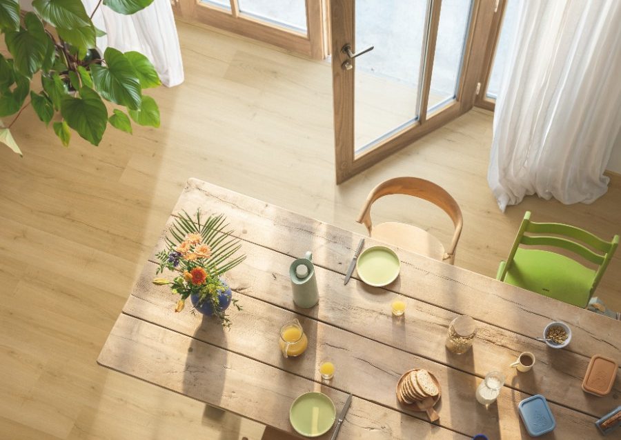 Вінілова підлога Quick Step Bloom AVMPU40318 Brushed oak honey