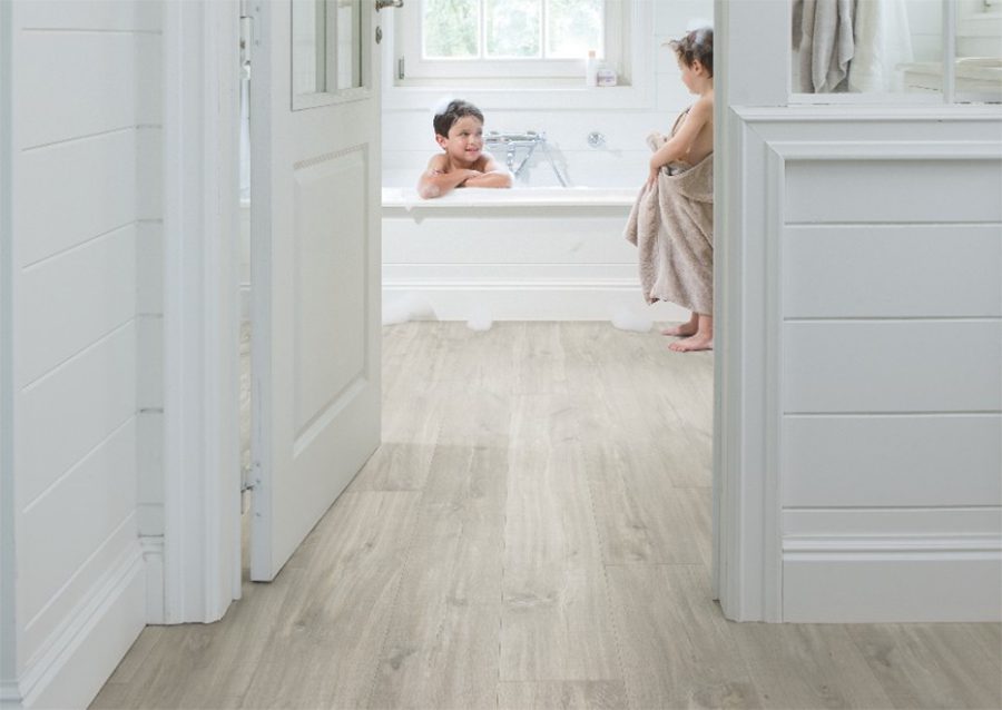 Вінілова підлога Quick Step Alpha Vinyl Small Planks AVSP40030 Дуб каньйон сірий пиляний
