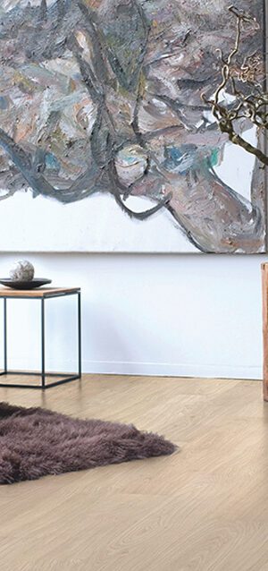 Ламінат Quick-Step Eligna EL1304 Дошка дубова світло-сіра лакована