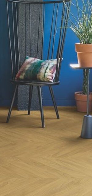 Ламінат Quick Step Impressive Patterns IPA4161 Дуб Шеврон Натуральний