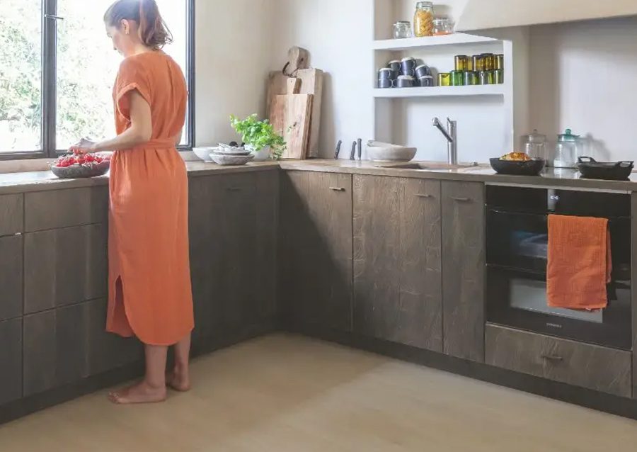 Вінілова підлога Quick Step Liv SGSPC20317 Satin oak greige