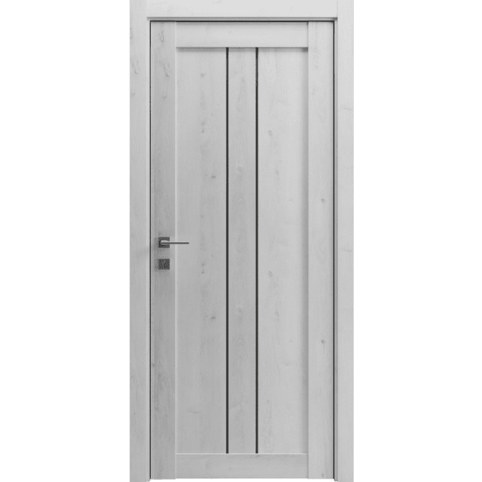 Міжкімнатні двері Rodos Grand Lux 1 BLK в інтер'єрі.